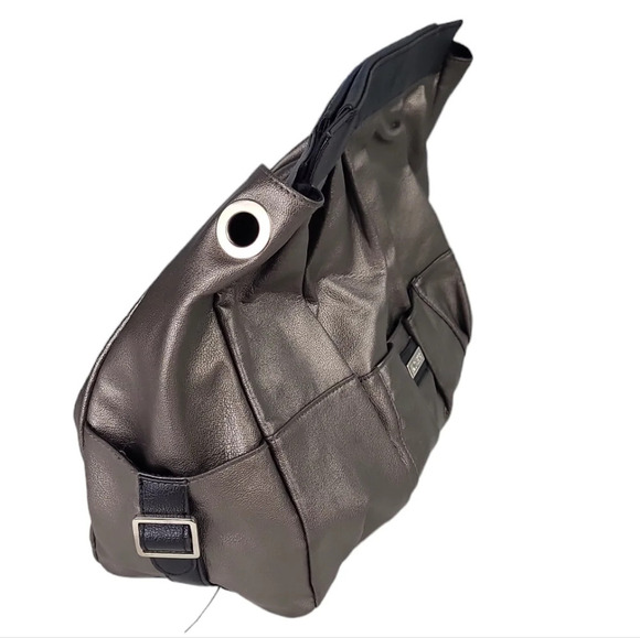 Miche Grey pleat Purse Shell Only. - Picture 3 of 7